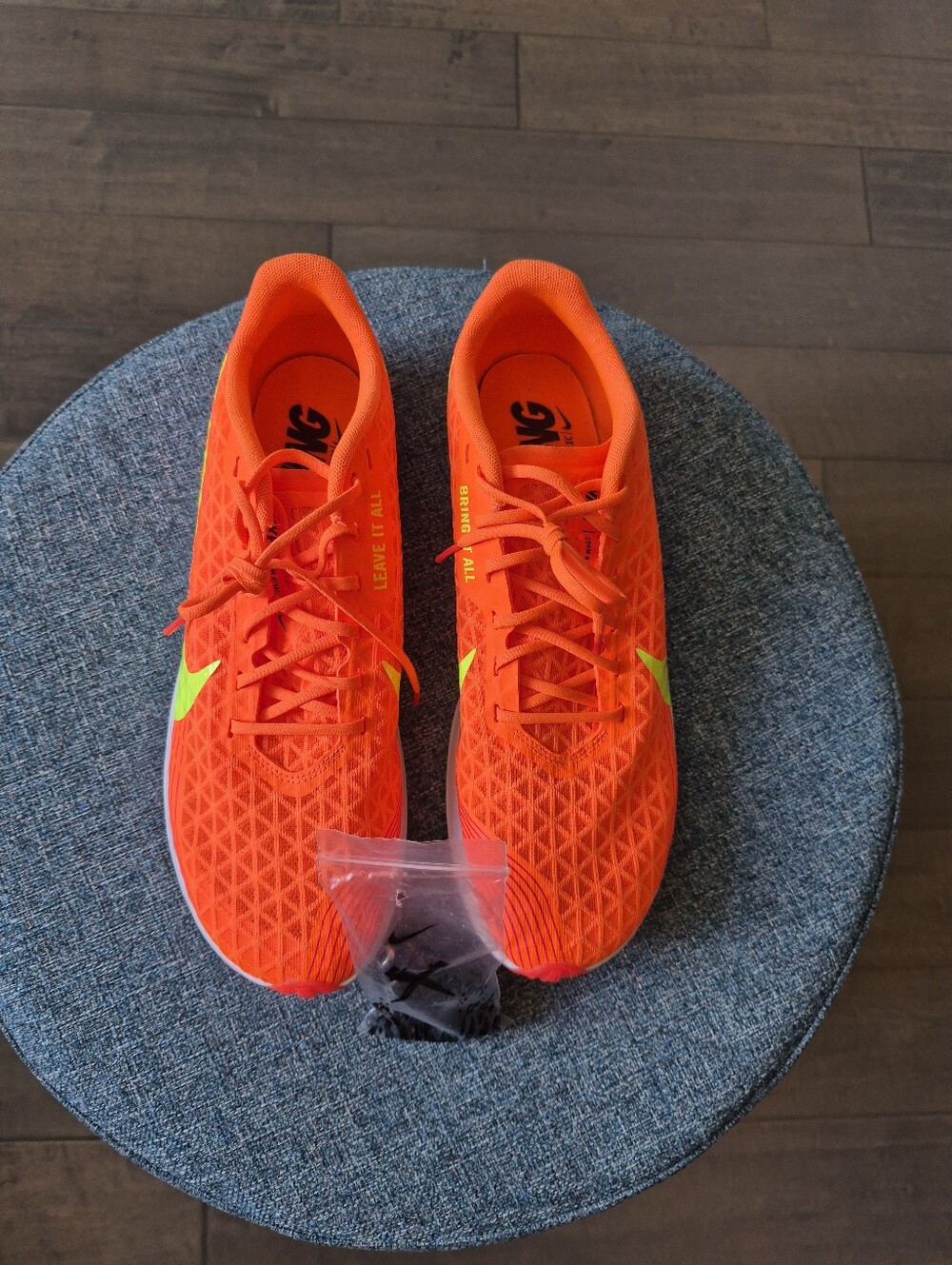 Nike Zoom Rival Waffle 5 XC Racing Spikes, "Total Orange Volt"